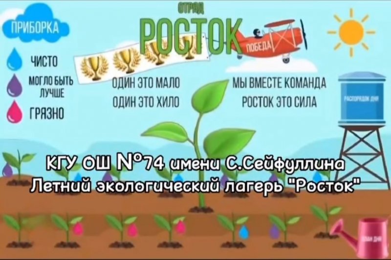 Летний экологический лагерь «Росток»