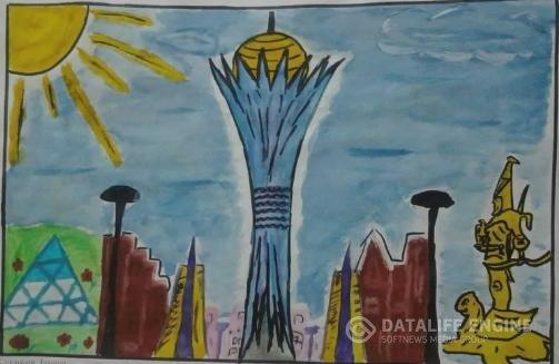 «Біздің   рәміздер –біздің  мақтанышымыз»   сурет   сайысы. Конкурс рисунков "Наши символы - наша гордость".