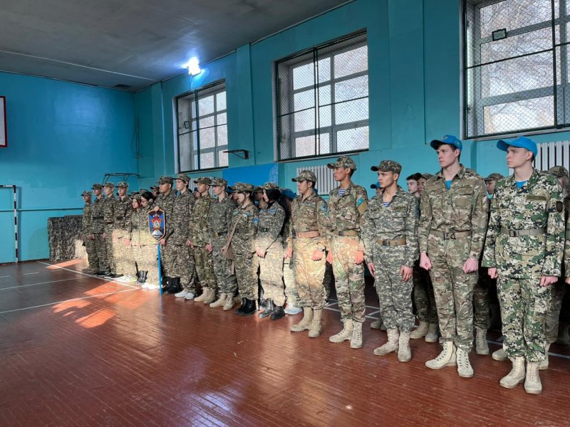 Түрксіб   ауданы   мектеп  арасында   әскери   эстафета   өтті