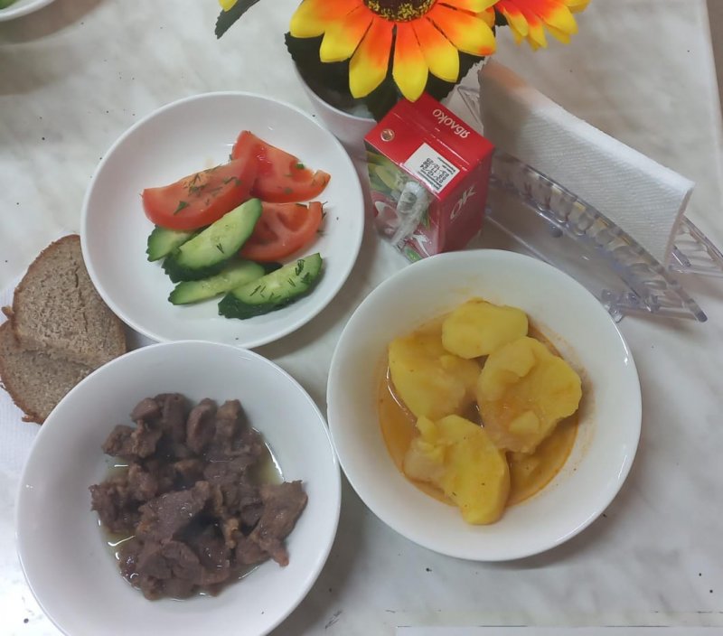 Мәзір/Меню 25.12.2024