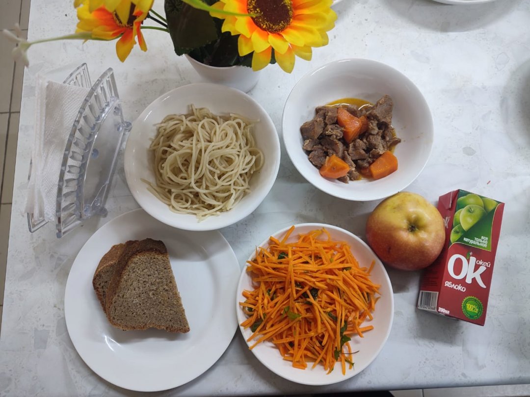 Мәзір/Меню 14.04.2025