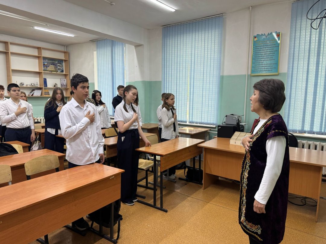 "Менің  Қазақстаным"   мемлекеттік   Әнұран  орындау