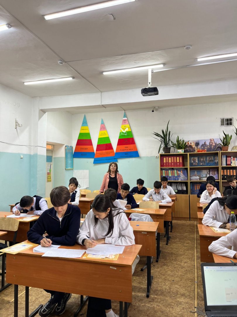 5,6,8,10 сыныптарда аралық  емтихан басталды