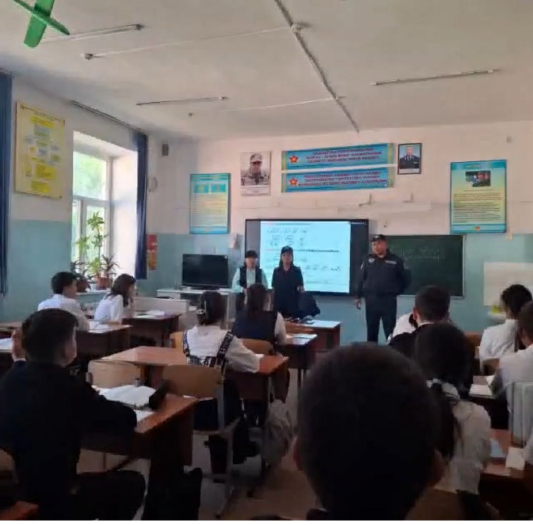 «Кәмелетке толмағандардың арасындағы жыныстық қол  сұғылмаушылық және психобелсенді  заттарды (ПӘЗ) қолдану» тақырыбында түсіндірме жұмыстары.