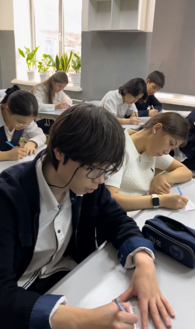 «Өз қабілетіңді танып, болашағыңды таңда»  сынып сағаты