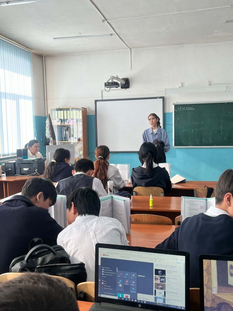 "Халықаралық туризмнің менеджмент колледжі" кәсіби бағдар беру жұмыстарын жүргізді