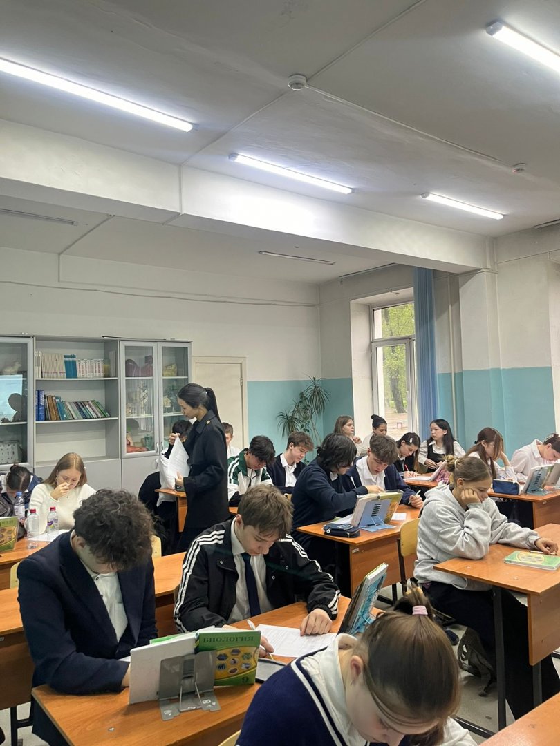 Мектеп психологымен бірлесе отырып, 9-сынып оқушылары арасында «Мамандық таңдау» бағыты бойынша сауалнама жүргізілді.